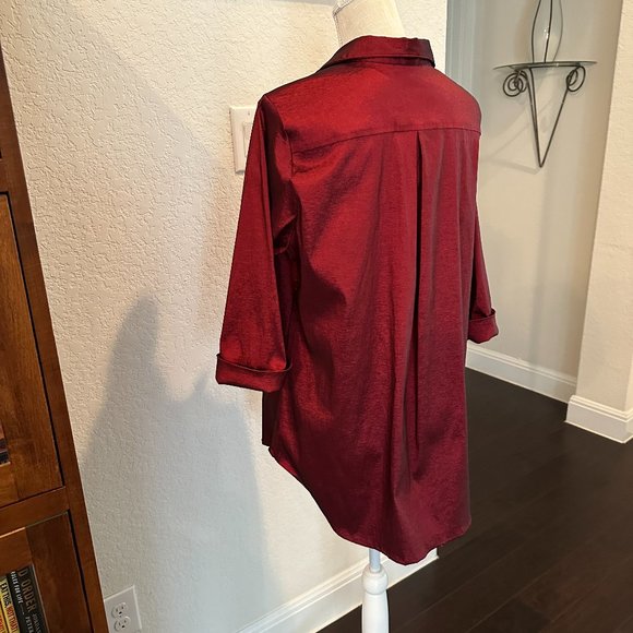 BOHO CHIC Button Front Blouse - Picture 12 of 12